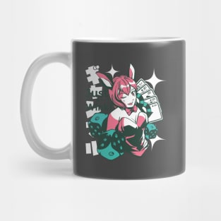 Just A Wink Anime Girl Mug